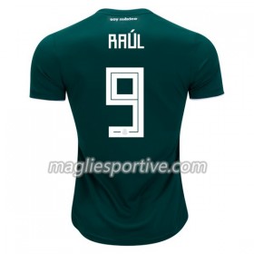 Completo Calcio Messico Raul 9 Divisa Prima Mondiali 2018